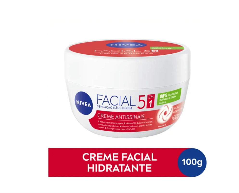 Creme Facial Nivea Antissinais 100g